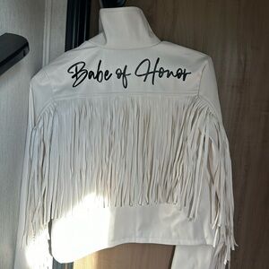 Babe of Honor fringe coat Xxsnall